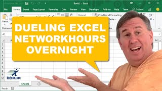 Excel NETWORKHOURS Spanning Midnight - Duel 191