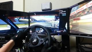 GT5 ハンコンドリフト T500rs TH8rs