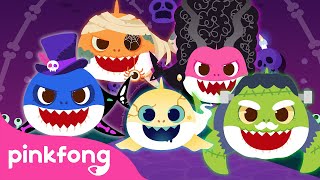 ¡No Tengas Miedo! | Feliz Halloween con Tiburón Bebé | +Recopilación | Pinkfong Canciones Infantiles