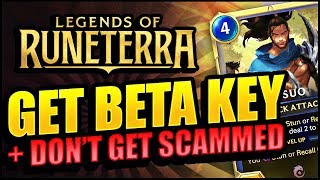 How To ACTUALLY get a BETA KEY for LEGENDS OF RUNETERRA
