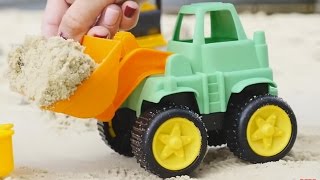 İş makineleri yol silindiri bahçe yapıyor