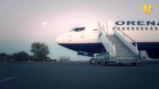 Презентационный ролик авиакомпании "OrenAir"
