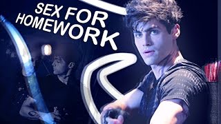 Х alec lightwood; SEX for homework Х