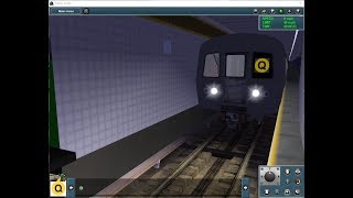Trainz Simulator 2012: NYCT (Q) Coney Island To 96th Street-2nd Avenue Via 6th Avenue Lcl