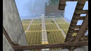 Minecraft Пшеничная ферма