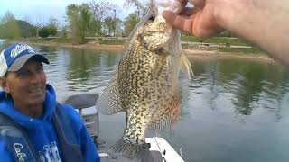 The Largemouth, Smallmouth and Crappie were all biting this evening