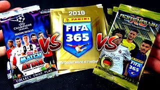 TRIPLE UNBOXING BATTLE! ?? FIFA 365 2019 vs CL 18/19