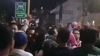 Bonek sambut Bobotoh dan Viking