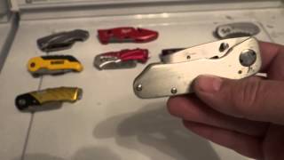Washing Machine Top Folding Utility Knife Discussion