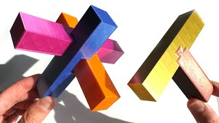 Японские столярные соединения на 3D принтере Japanese Joinery 3d print #Shorts