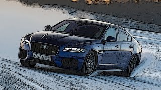 JAGUAR F-PACE, XE и XF S НА ЛЕДОВОЙ ТРАССЕ — Эй, Базилье!