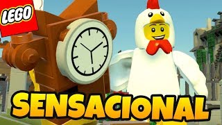 LEGO WORLDS - CONSTRUINDO CASAS ÉPICAS EM 3 SEGUNDOS! MUITO LOUCO!