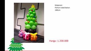 Jasa dekorasi natal JABODETABEK / CHRISTMAS DECORATION