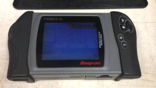 Snap-On Modis Scanner Unfamiliar Sound