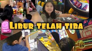 Liburan diajak mami papi ke fun world •| Bruce & tasya