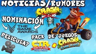 RESUMEN SEMANAL de Crash - Futuro juego?, Pack NST+CTR, Nominación, Película?!... | NotiDonn