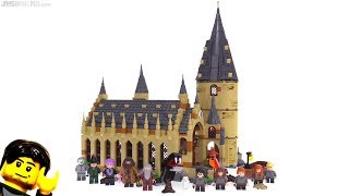 LEGO Harry Potter 2018 Hogwarts Great Hall set review! 75954