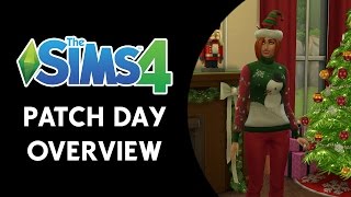The Sims 4: Patch Day Overview (Holiday Update!)