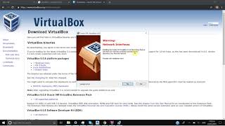 HOW TO DOWNLOAD AND INSTALL VITUALBOX 6.0.8