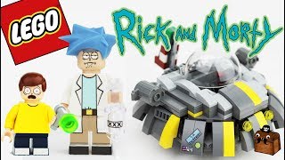 Rick and Morty LEGO Custom Minifigures 2017