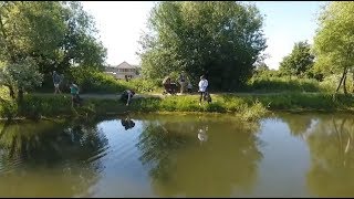 "Бийчане очистили от мусора природное озеро Ковалёвское" (Будни, 22.06.18г., Бийское телевидение)