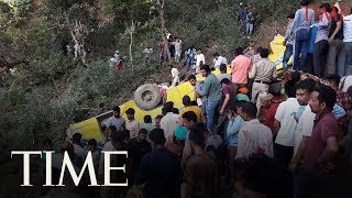 At Least 27 Children Dead After School Bus Skids Off Mountain In India | TIME