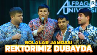 QVZ 2023 | Bolalar jamoasi - Rektorimiz Dubayda