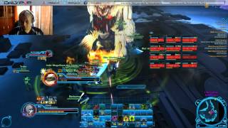 SWTOR Patch 1.7 #2 Ganking up on 2 new World Bosses: Gravak'k and Surgok'k [AREA] Combat Specimen