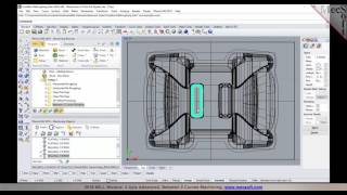 Mill 2016, 3 Axis Between 2 Curves