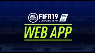 FIFA19 Web App Веб приложение