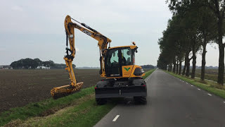 JCB Hydradig 110W Vertisol Wagenborgen