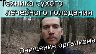 Очищение организма. Техника лечебного сухого голодания. Сыроедение. Ответы на вопросы.