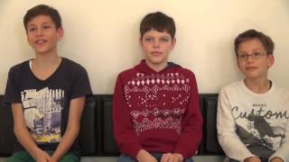 TV-Studio Regensburg: Kinder erklären wovor sie auf der Flucht Angst hätten