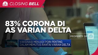 CDC: 83% Covid-19 di AS Varian Delta