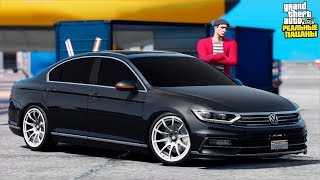 РЕАЛЬНЫЕ ПАЦАНЫ В GTA 5 - ПЕРЕХВАТИЛ ОГРОМНЫЙ САМОЛЕТ И УГНАЛ VOLKSWAGEN PASSAT! ?ВОТЕР
