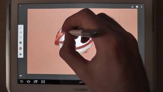 İllüstrasyon Günlükleri 46 - Infinite Painter ile Göz Çiziyouz