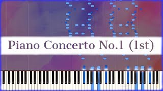 Piano Concerto No.1, Mvt.1 // RACHMANINOFF