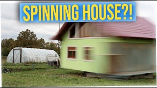 Man Builds Rotating House So Wife Can Have a Diversified View