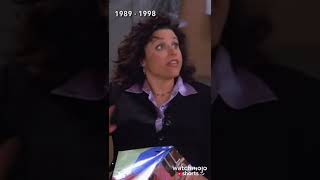 The Seinfeld Cast: Then Vs Now #shorts