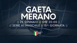 Serie A1M [15^]: Gaeta - Merano 31-28