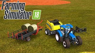 Fardos De Erva!!        -        Farming Simulator 18