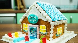Имбирный домик. Как сделать пряничный домик | gingerbread house