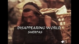 Disappearing World - Sherpas "Nepal"