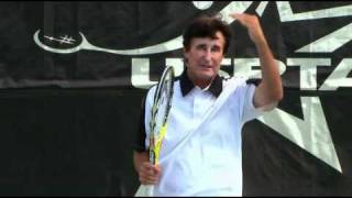 Topspin serve-Topspin serve with Rick Macci