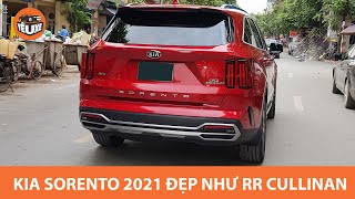HÀNG NÓNG Kia Sorento 2021 lăn bánh trên đường phố Hà Nội, đuôi như Rolls Royce Cullinan |Yêu Xe|