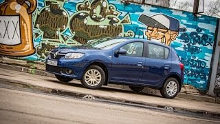 Не роскошь тест драйв Renault Sandero