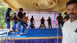 அம்பேத்கர் மணிமண்டபத்தில் அதிர்ந்த நிமிர்வின் பறை முழக்கம்!