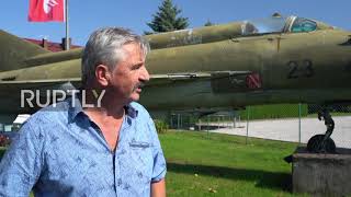 "I was going to buy a tank" - German man aims to make Russian fighter jet into tourist attraction