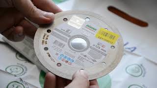 Распаковка диск алмазный DISTAR Decor Slim 1A1R 125 mm от Rozetka.com.ua