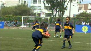 Lanzamiento de la Escuela de Boca Juniors Perú